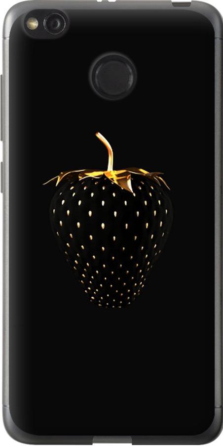 Чехол на Xiaomi Redmi 4X Черная клубника (3585t-778-42517)