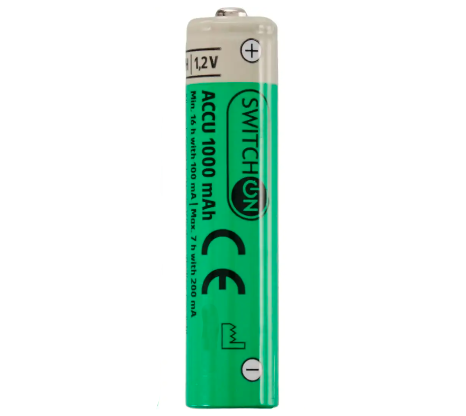Акумуляторна батарейка Ni-Mh 1000mAh SwitchOn формату AAA Micro (ST82)