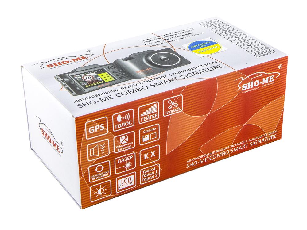 Видеорегистратор с радар-детектором Sho-Me Combo SMART Signature - фото 6