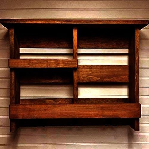 Полка для ванной из дерева Лейпциг Латте (ВНП/000716)