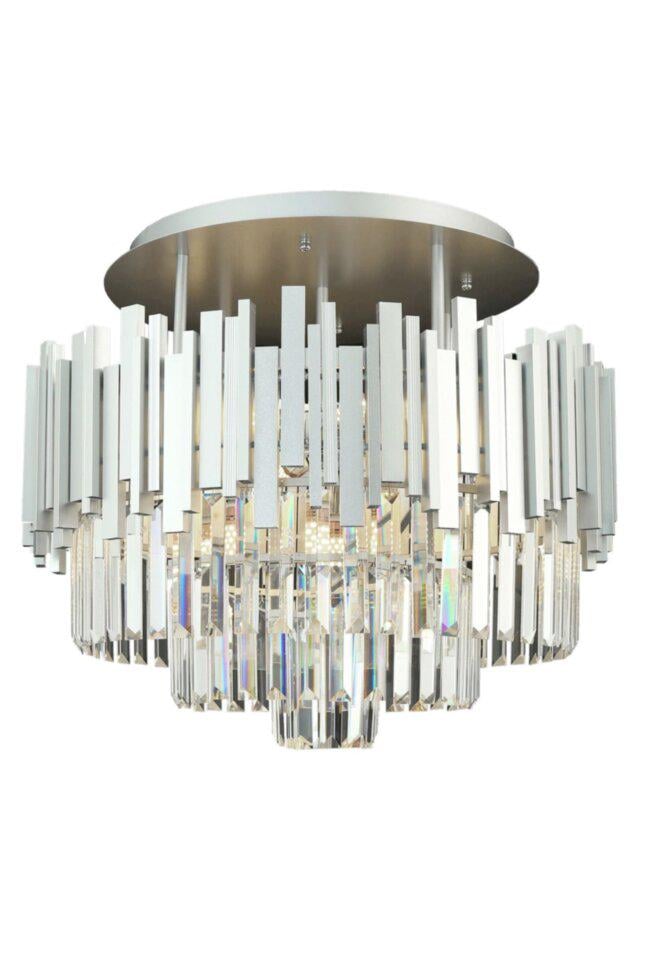 Люстра Blitz 5460 60x46 см Сіро-прозорий (5460-49CH)