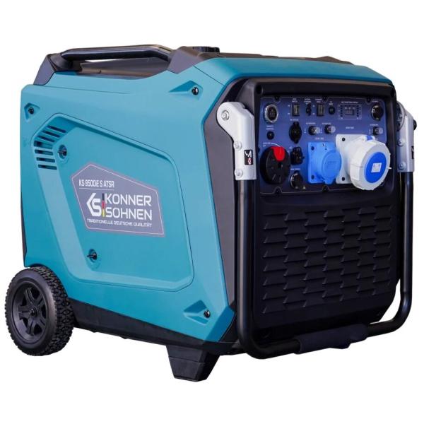 Инверторный генератор Konner&Sohnen KS 9500iE S ATSR 9,0/9,5 кВт 230V ATS/дистанционный запуск (00101)