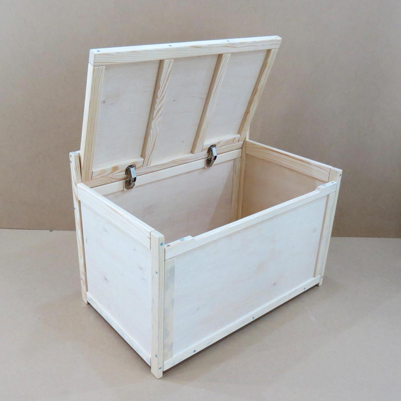 Сундук напольный из дерева Замбези Бланже (СНД-000301)