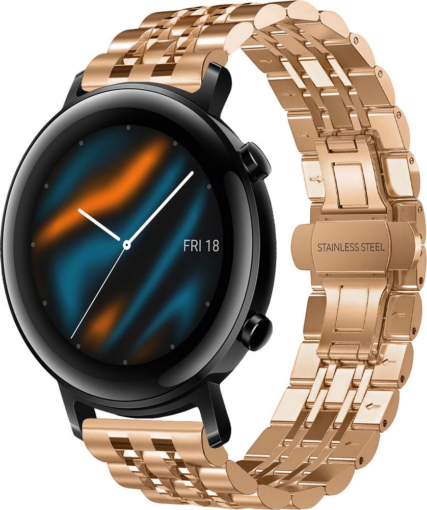 Металлический Ремешок Spinye для Huawei Watch GT 2 42 мм Rose Gold (27001-27)