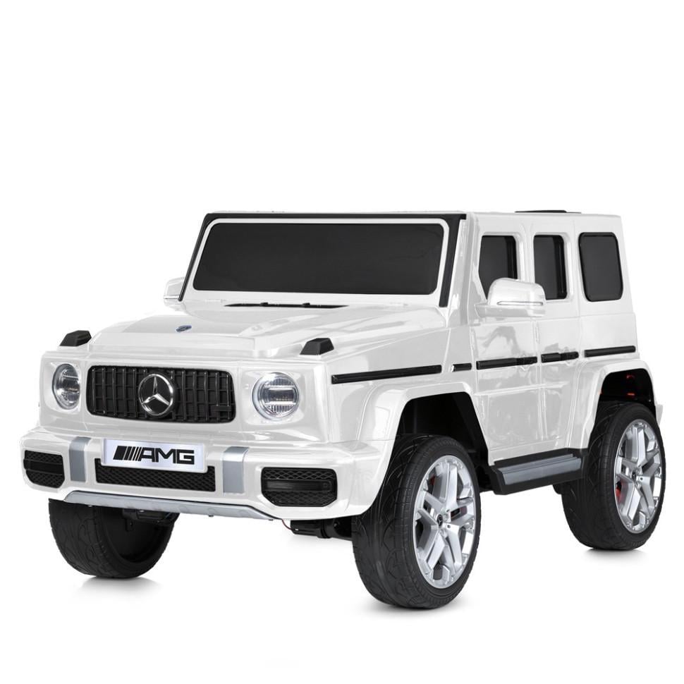 Детский электрический джип Bambi 12V двухместный до 30 кг Белый (DE-169-E-1071)