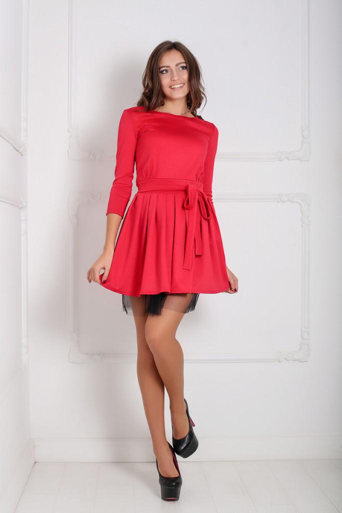 Платье женское Podium Lablis 20483-RED XXL Красный
