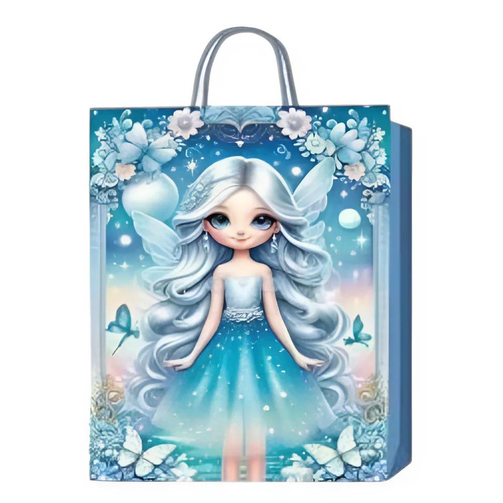 Подарочный пакет Stenson R33045-S Princess 3D 18х23х8 см (80c70dc2)