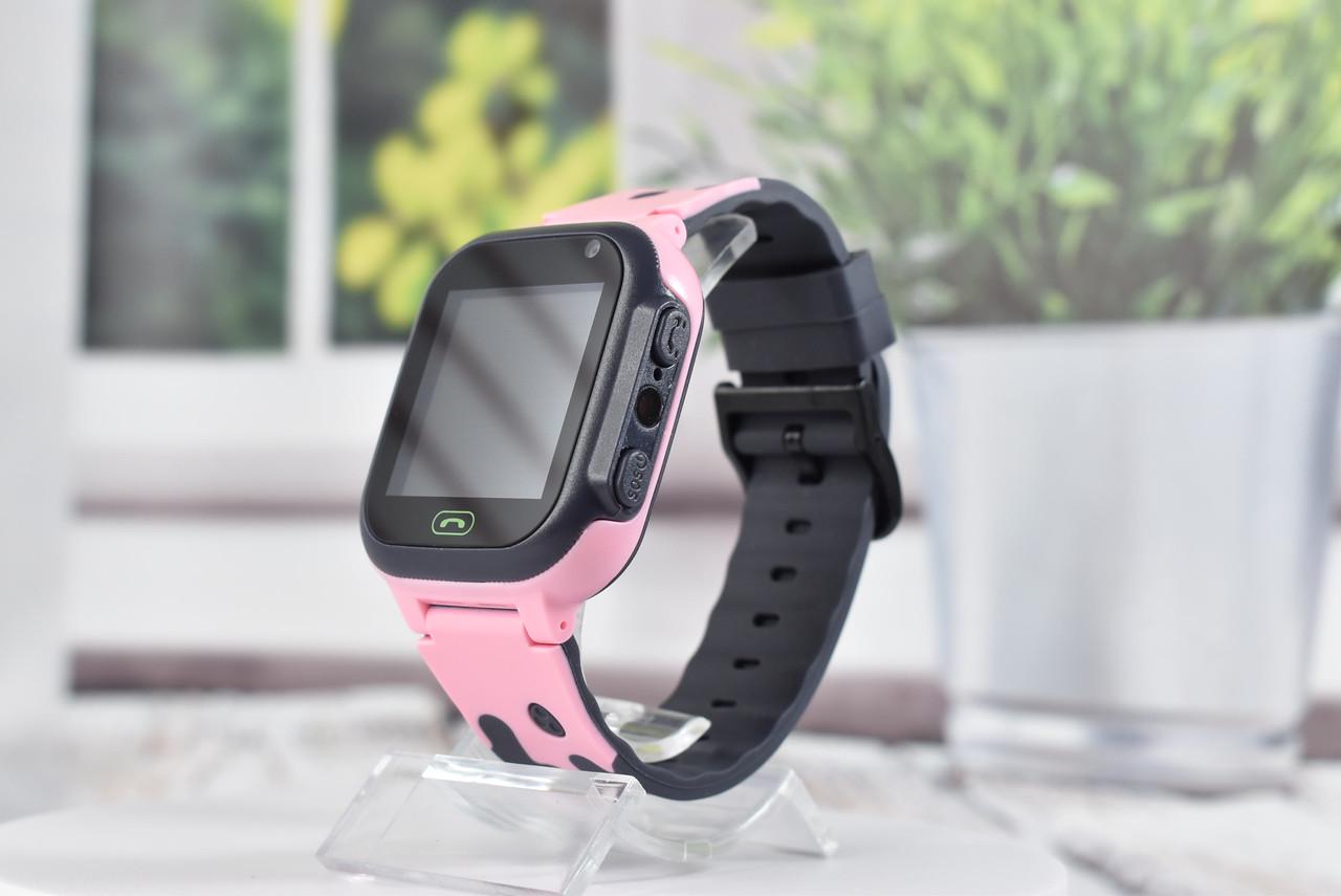 Смарт-часы для девочки Smart Baby Watch Q16 с украинским языком Розовый - фото 6