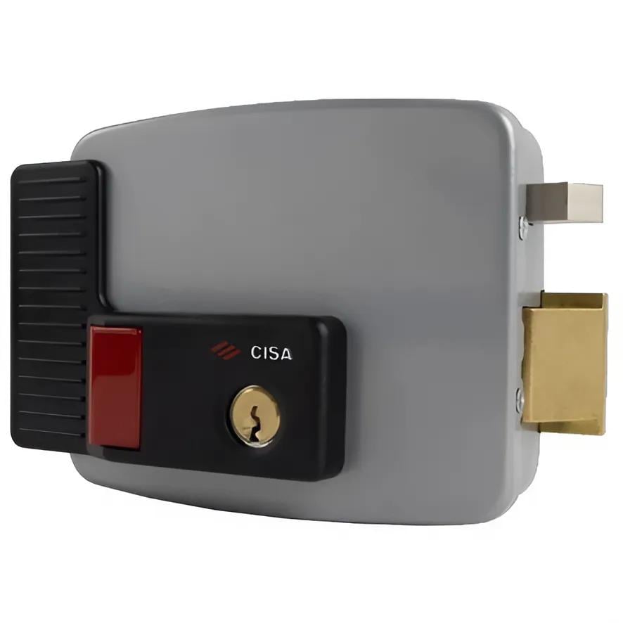 Замок дверний електромеханічний Cisa 1,11630,50,3 DC 12 В Сірий (623359)