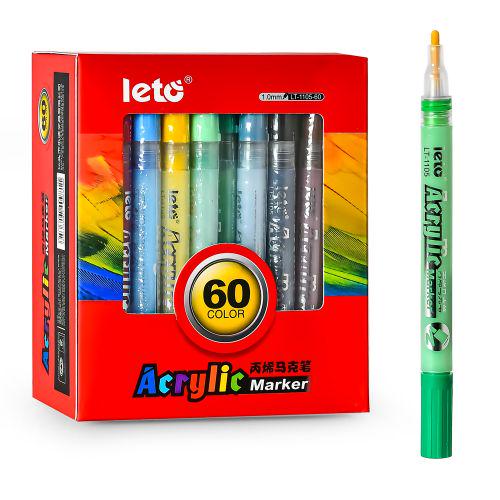 Маркери акрилові 60 кол.