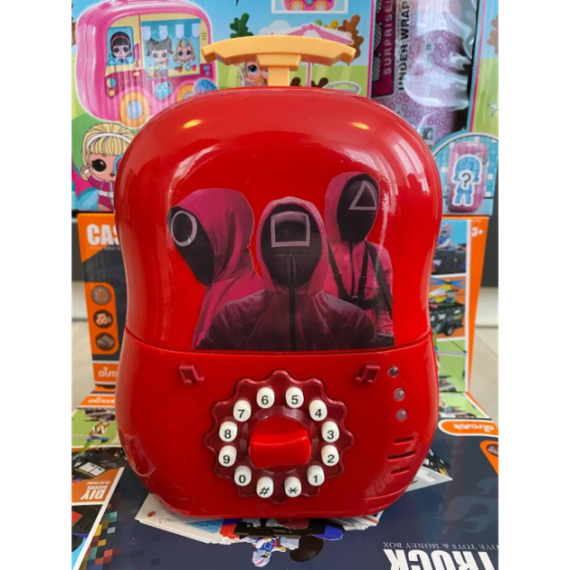 Скарбничка Гра в кальмара з кодовим замком (EL-510-17) - фото 2