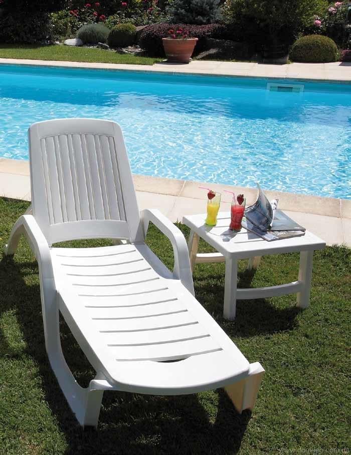 Шезлонг складной Bica Zanzibar с подлокотниками 190х71х46 см (CNT00012552) - фото 7