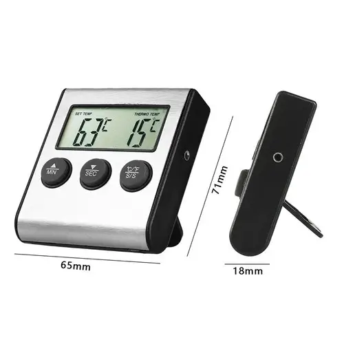 Термометр кухонный TP-700 с выносным щупом и таймером ( 31022) - фото 5 Термометр кухонный TP-700 с выносным щупом и таймером ( 31022) - фото 5
