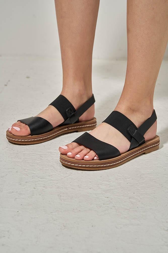 Босоножки женские Soprano на платформе р. 38 Черный (169546) - фото 2 Босоножки женские Soprano на платформе р. 38 Черный (169546) - фото 2