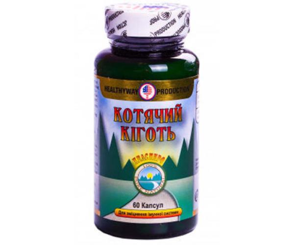 Бад американський Healthyway Production Котячий кіготь №60