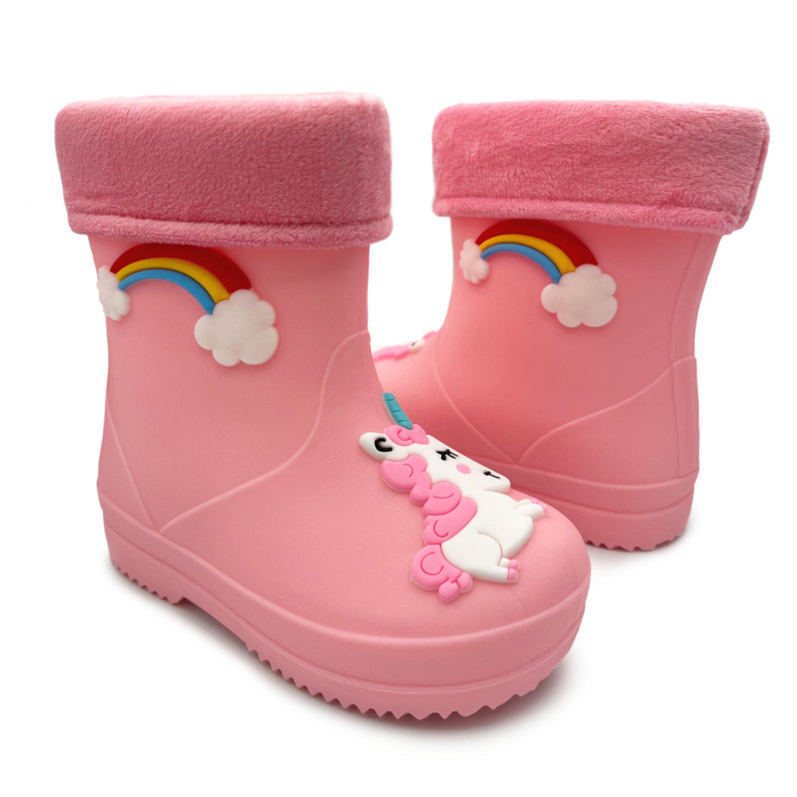 Сапоги резиновые для девочки BBT MV-1402 р. 25 Розовый - фото 3 Сапоги резиновые для девочки BBT MV-1402 р. 25 Розовый - фото 3