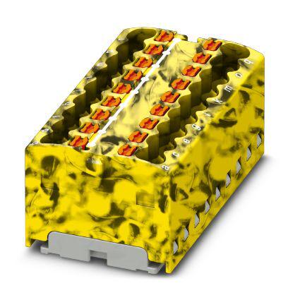 Розподільний блок Phoenix Contact PTFIX 18X1,5-FE 450В 17,5A Push-in Жовто-чорний (3002797) Розподільний блок Phoenix Contact PTFIX 18X1,5-FE 450В 17,5A Push-in Жовто-чорний (3002797)