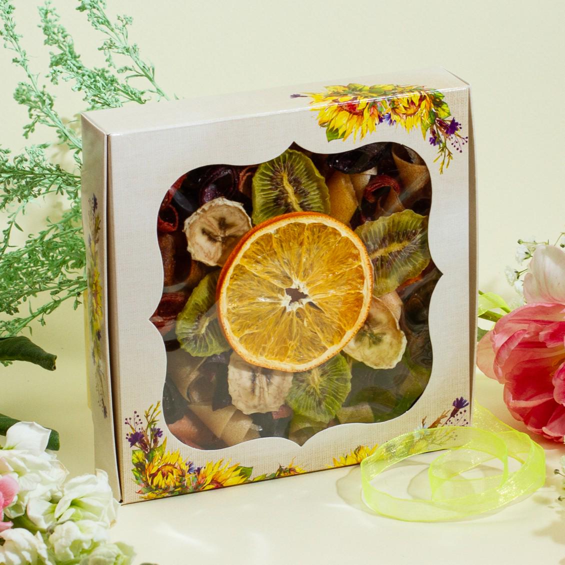 Набір пастили подарунковий Асорті міні снеків соняхи 200 г (FS-05026/7)