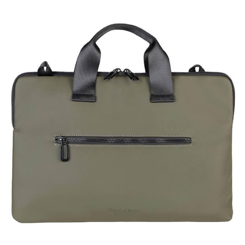 Сумка-чехол для ноутбука Tucano Gommo Super Slim 15"/16" Зеленый (BSGOM1516-VM)