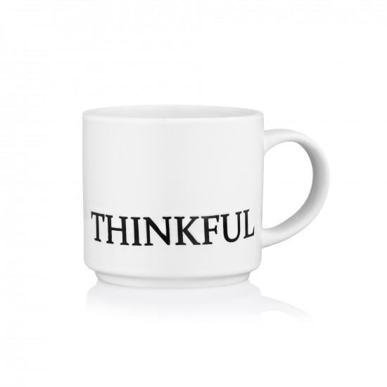 Чашка ARDESTO Thinkful 420 мл Белый (AR3043W)