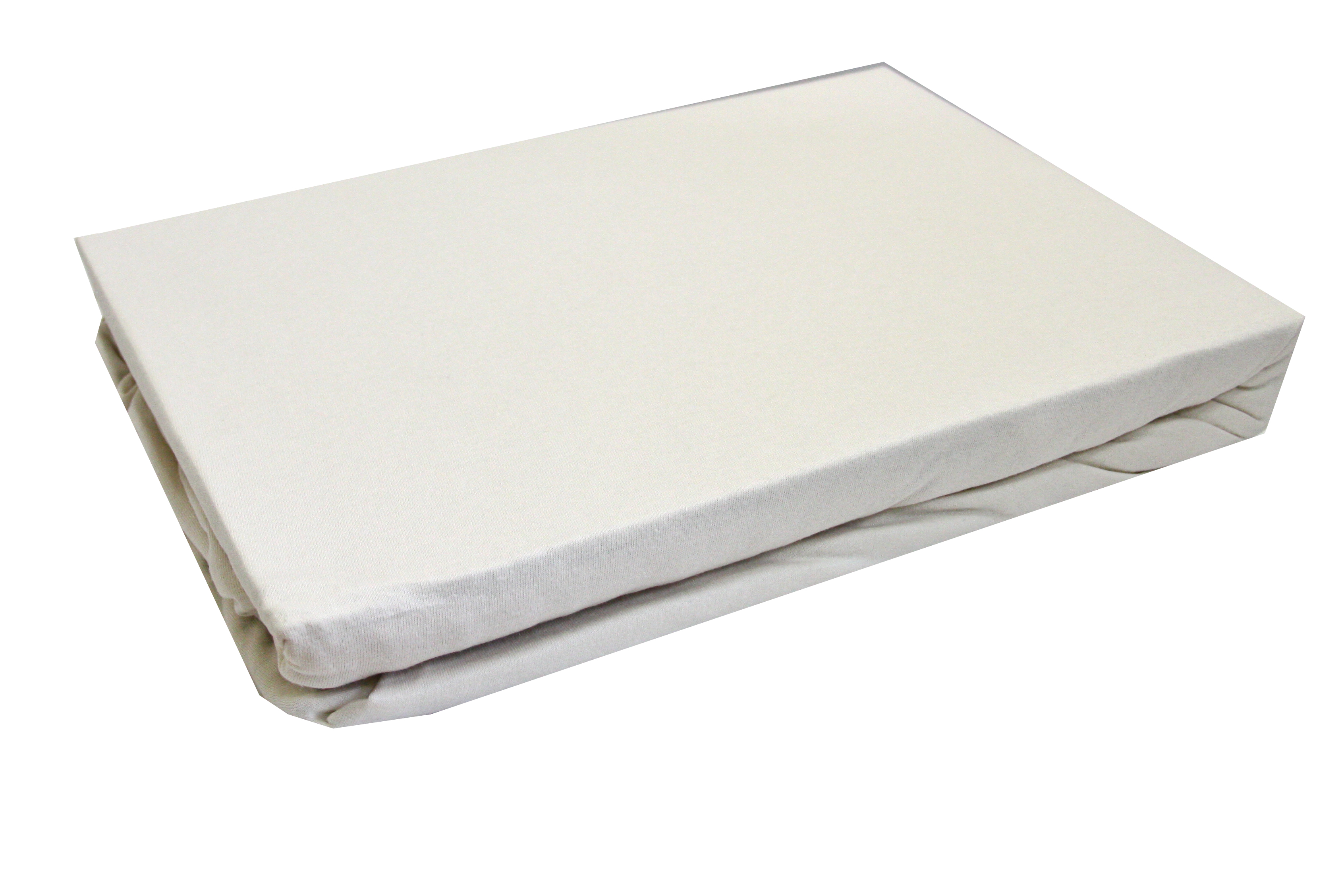 Простынь на резинке сатин 160х200 см Серый