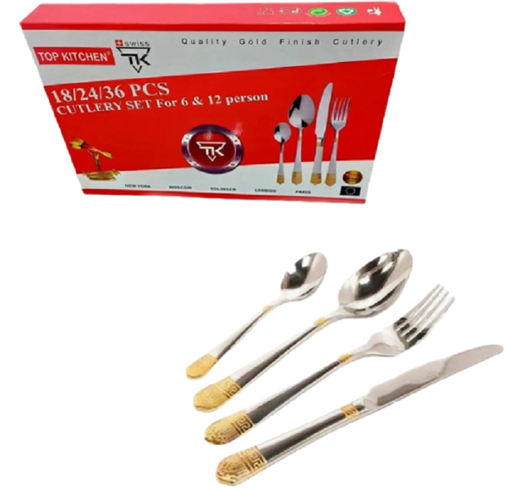 Набор столовых приборов TS Kitchen на 6 персон 24 предмета (5906) Набор столовых приборов TS Kitchen на 6 персон 24 предмета (5906)