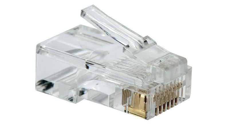 Комплект коннекторов RJ45 8P8C Cat5 Cat5e Cat6 100 шт (005250)