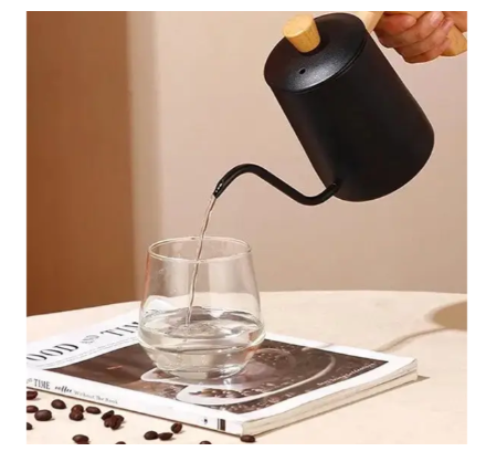 Заварник Bohmann с длинным узким носиком для дроп-кофе 350 мл Черный (97350b) - фото 2 Заварник Bohmann с длинным узким носиком для дроп-кофе 350 мл Черный (97350b) - фото 2