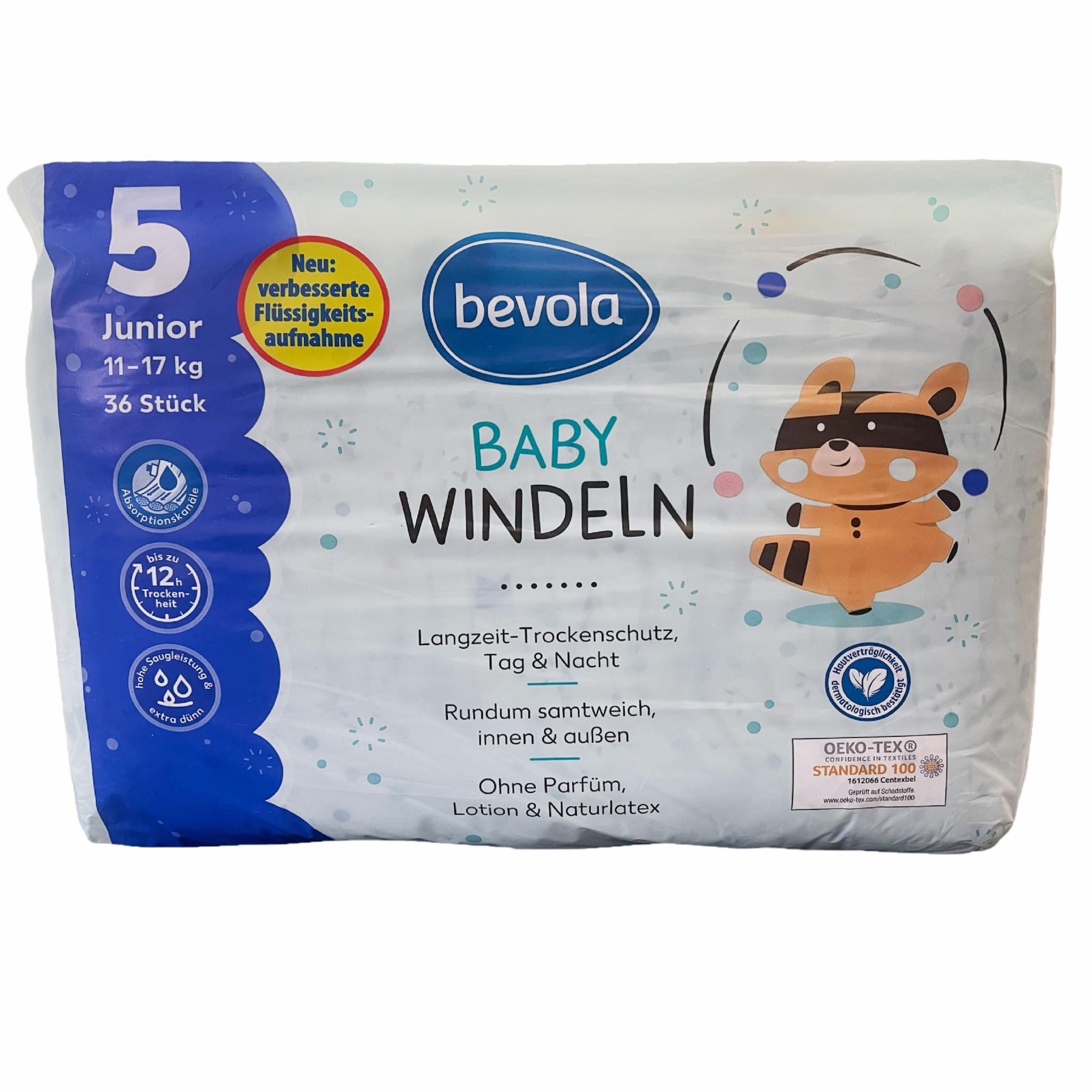Подгузники Bevola Baby 5 Junior 11-17 кг 36 шт. (67eb9b874206d32c94357300) Подгузники Bevola Baby 5 Junior 11-17 кг 36 шт. (67eb9b874206d32c94357300)