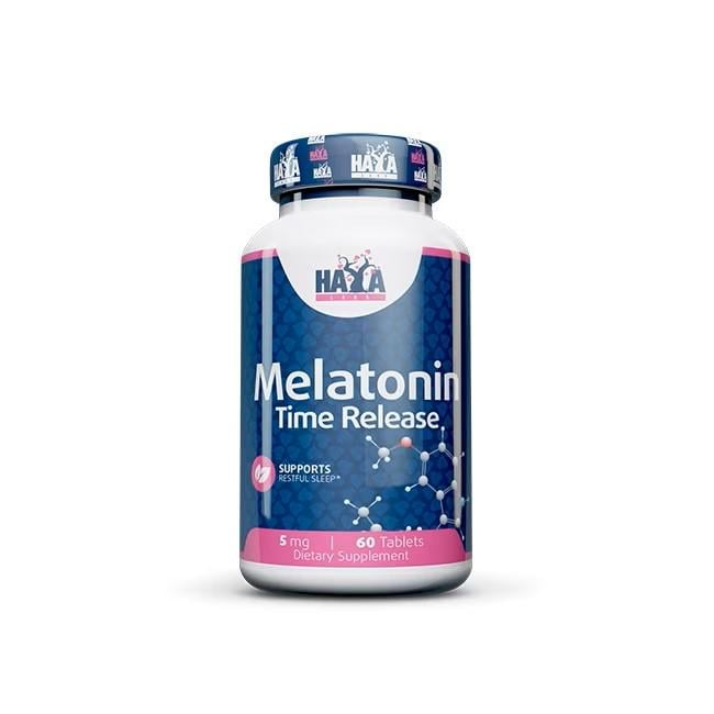 Мелатонин Haya Labs Melatonin Time Release 5 mg 60 таблеток - фото 1