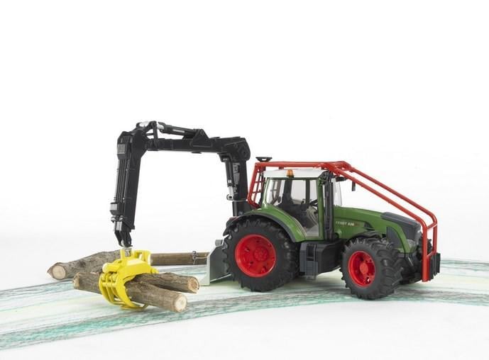 Іграшка трактор Bruder Fendt 936 Vario із краном (03042)