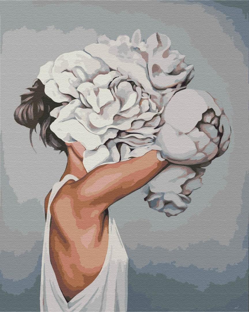 Картина по номерам Brushme BS33516 Женщина в пионе 40x50 см (1442591905) Картина по номерам Brushme BS33516 Женщина в пионе 40x50 см (1442591905)