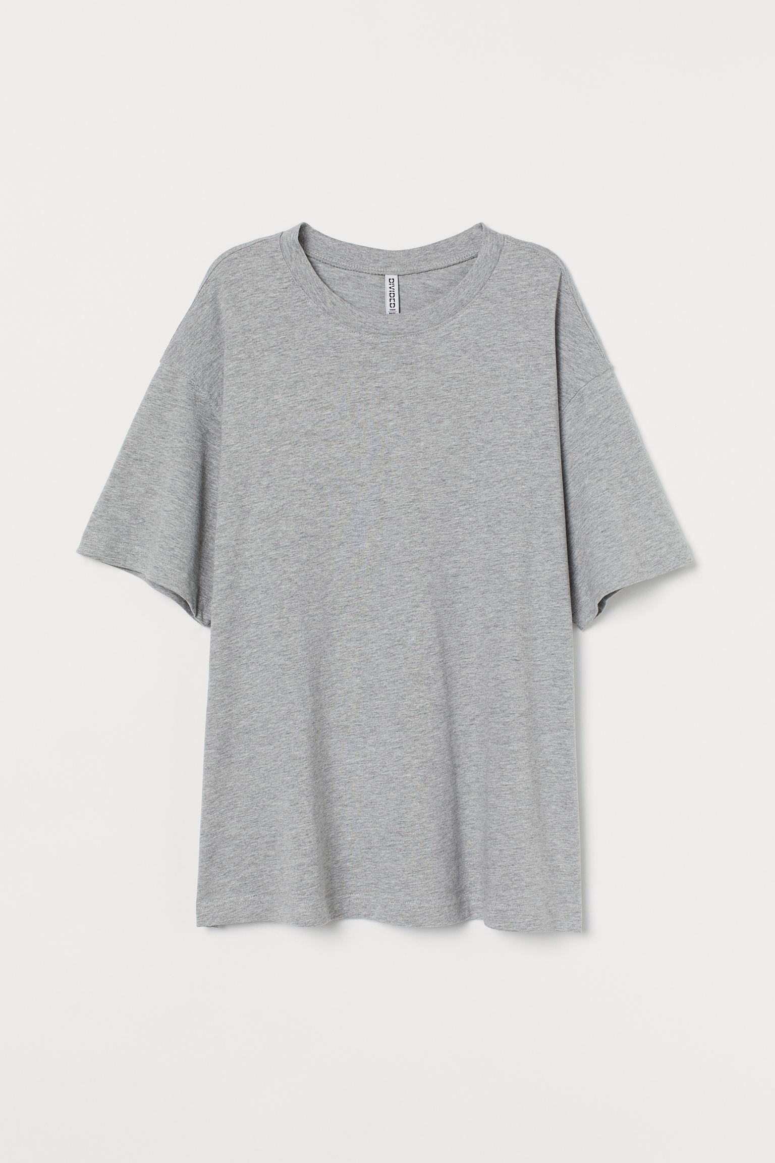 Футболка оверсайз XS Серый (8063881wer)