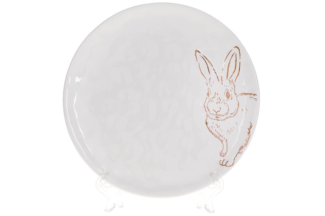 Тарелка керамическая с рисунком Bunny 21,5 см (795-214)
