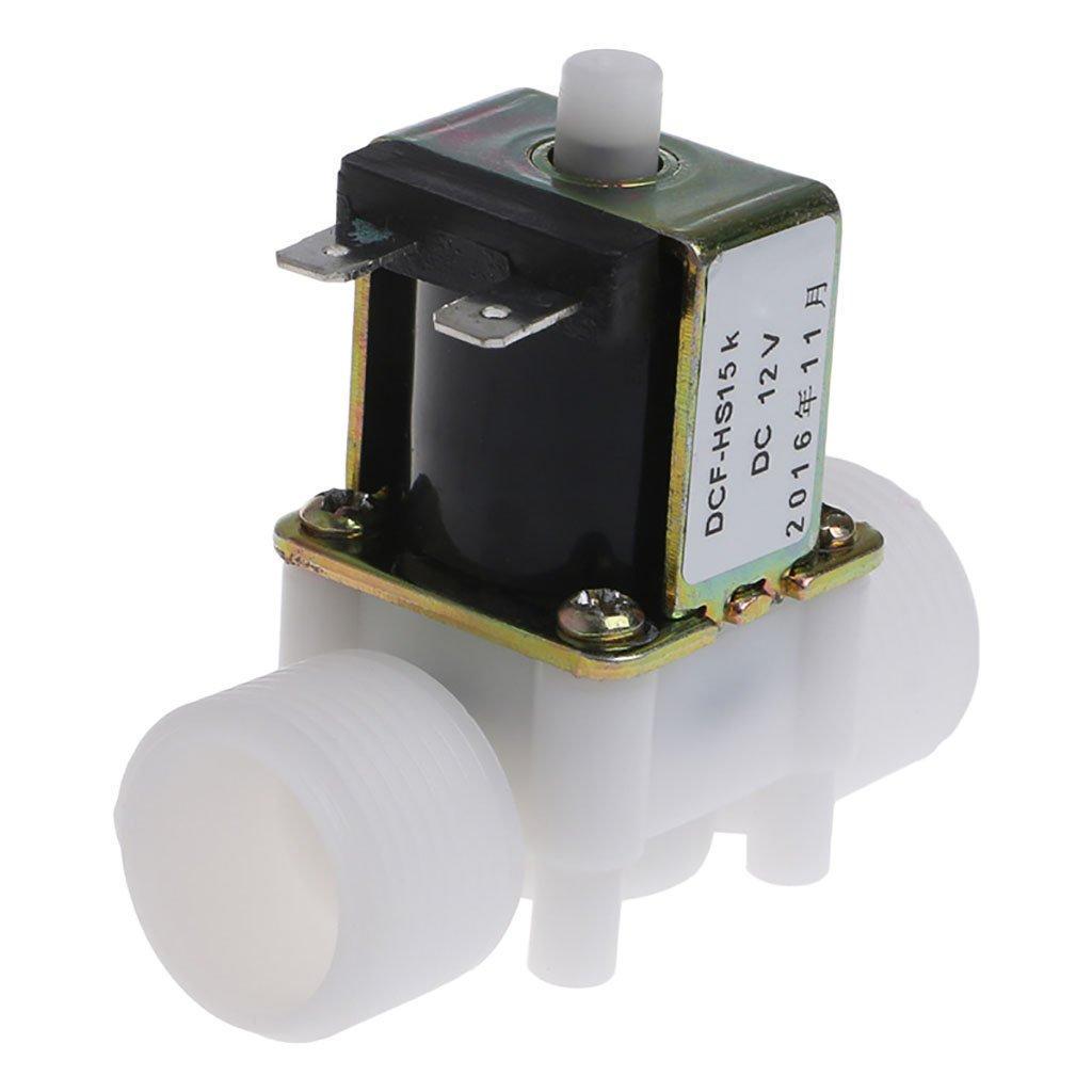 Клапан електричний соленоїдний нормально-відкритий 3/4" 12В