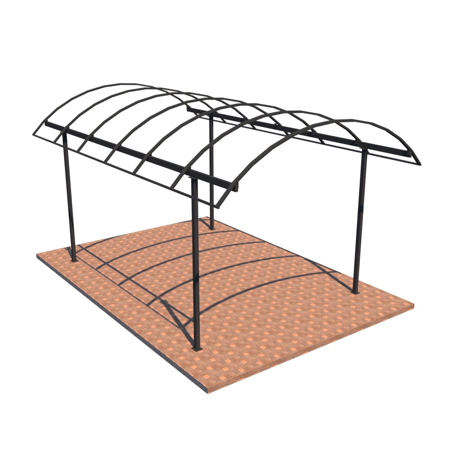Навес автомобильный Арковый Собери Сам 6000х3000 мм (1715354779)