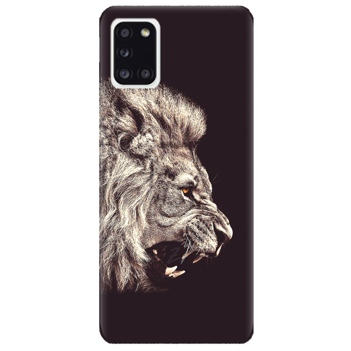 Силиконовый чехол Zorrov для Samsung Galaxy A31 - LION (14110040062088745)