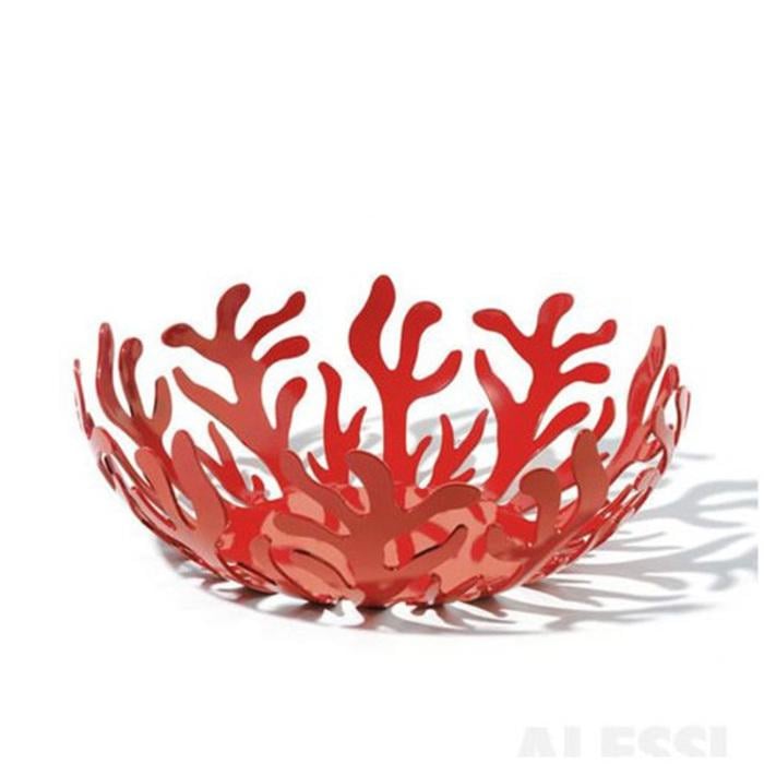 Ваза для фруктів Alessi Mediterraneo 25х9 см Червоний (2522573)