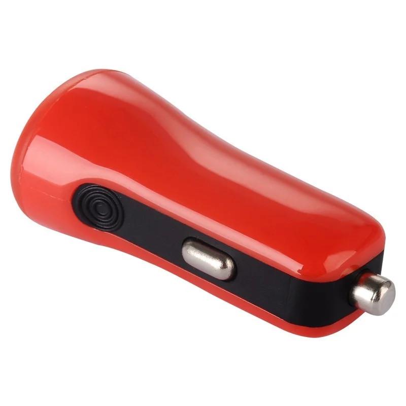 Автомобильное зарядное устройство BASEUS Tiny 2USB 2,1 A Red - фото 2