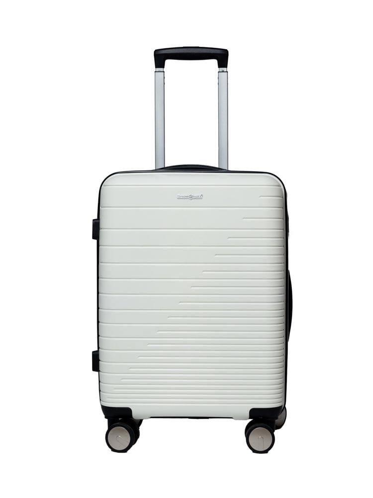 Чемодан Snowball 33703 S Белый (31218091)