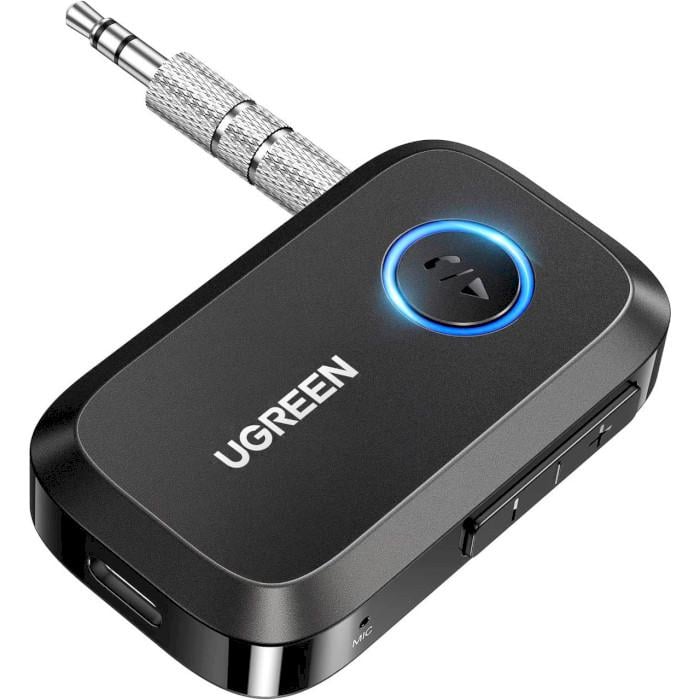 Ресивер UGREEN CM596 Car Audio Receiver 300 mAh BT 5.3 AUX 3,5 мм Black (UGR-90748) Ресивер UGREEN CM596 Car Audio Receiver 300 mAh BT 5.3 AUX 3,5 мм Black (UGR-90748)