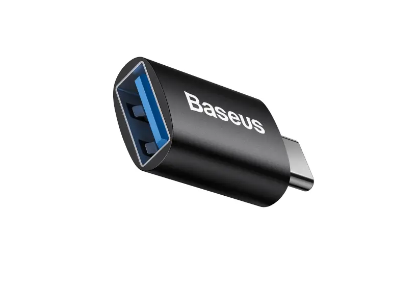 Перехідник BASEUS Ingenuity Series Mini OTG Type-C to USB 3.1 Black (549753)