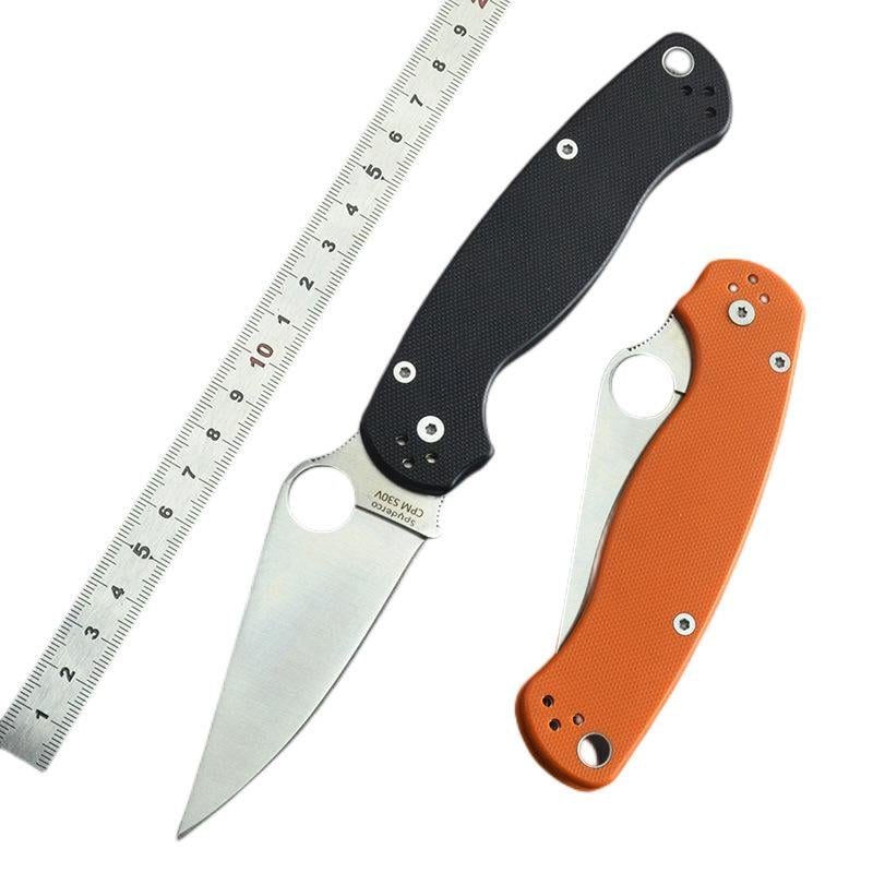 Нож Spyderco Para-Military 2 C81 Черный (24064784) - фото 3 Нож Spyderco Para-Military 2 C81 Черный (24064784) - фото 3