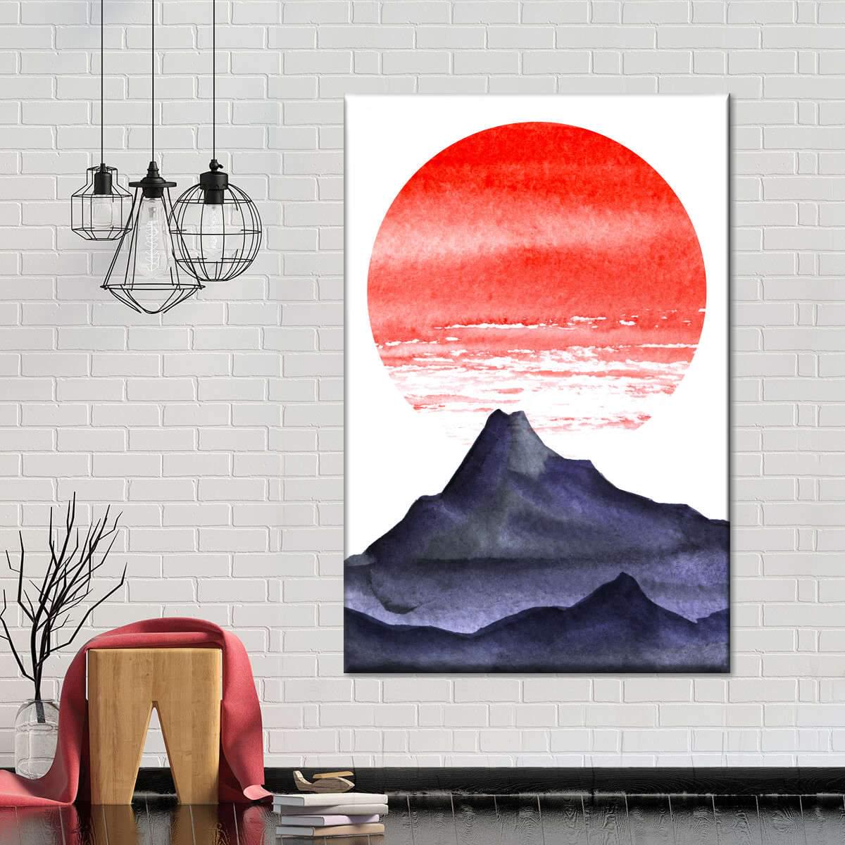 Картина KIL Art Закат на краю Азии 81x54 см (59)