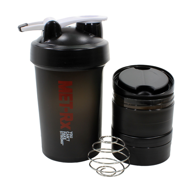 Спортивная бутылка трехслойная MET-Rx HC34 Black (1220367281)
