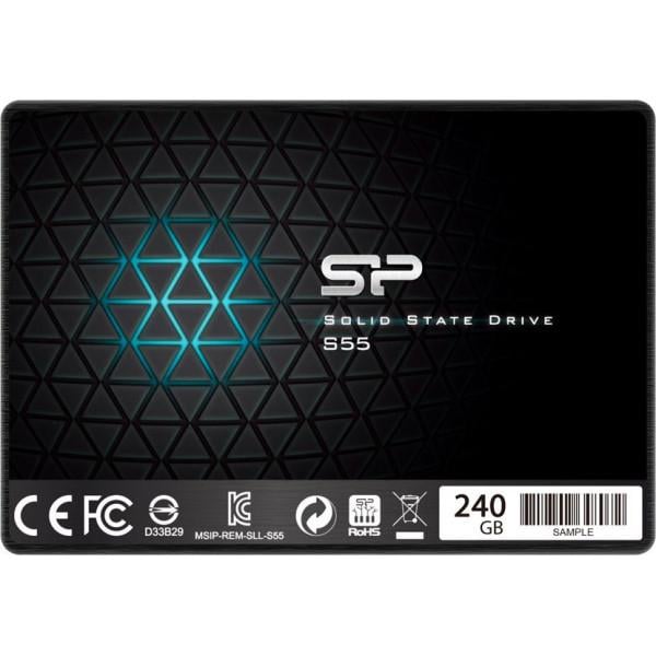 SSD накопичувач Silicon-Power S55 SATA 240GB (SP240GBSS3S55S25)