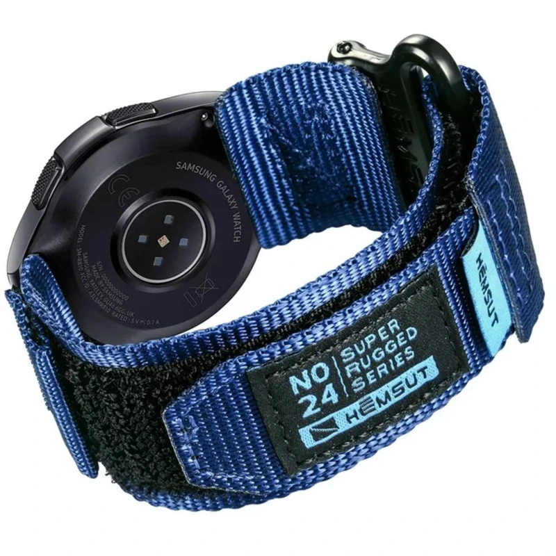 Ремінець для годинника Hemsut HGA121 Super Strong Nylon 20 мм Blue (4176) Ремінець для годинника Hemsut HGA121 Super Strong Nylon 20 мм Blue (4176)