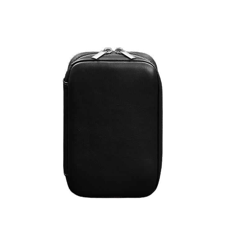 Органайзер для проводів шкіряний дорожній 7.0 краст Чорний (A-027768)