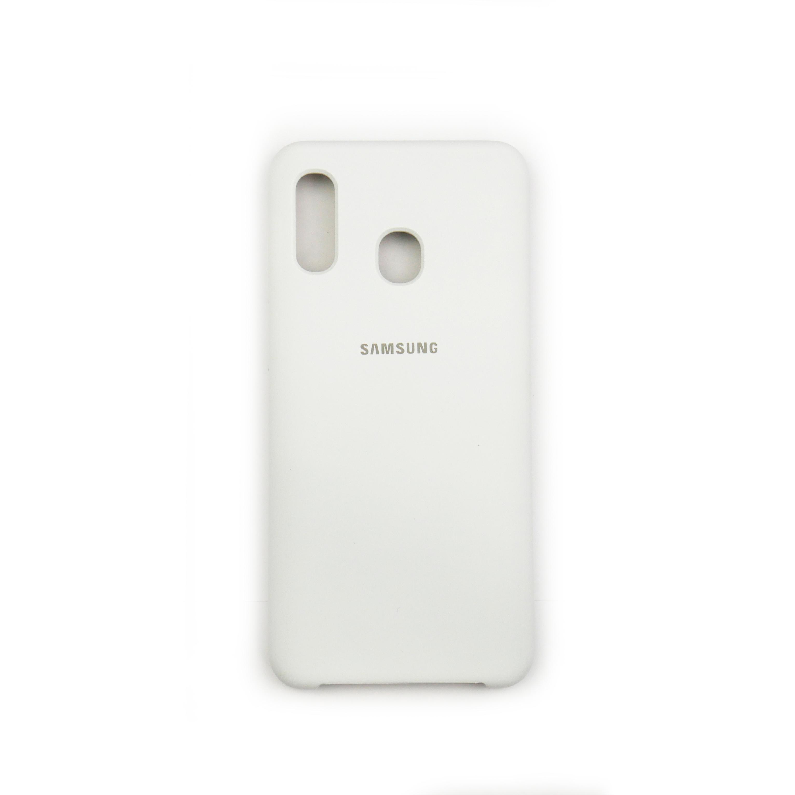 Чехол Jelly Silicone Case Samsung A30 (A305) White (9)