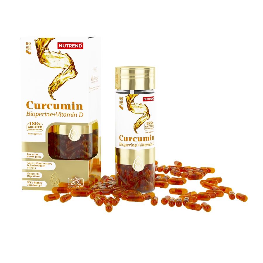 Добавка Nutrend Curcumin Bioperine Vitamin D 60 caps